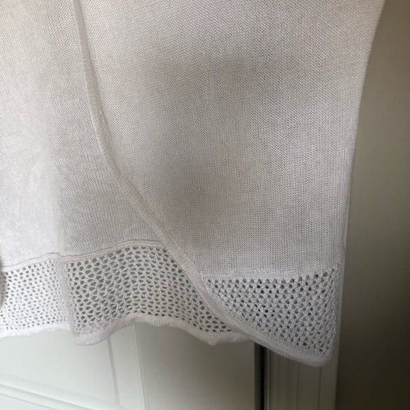 Short Sleeved Open Knit Cardigan - Picture 7 of 11